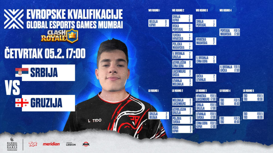Srbija pobedom započela kvalifikacije za Global Esports Games, sledi okršaj sa Gruzijom