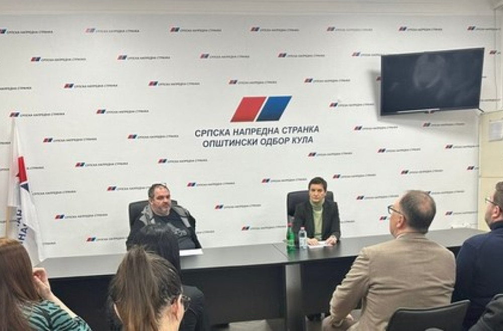Brnabić u Kuli: Imamo jasnu viziju razvoja i napretka; Moramo se još jače boriti protiv blokaderskog nasilja