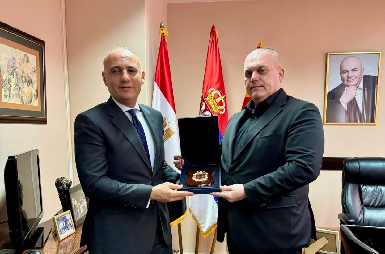 Dalibor Marković i ambasador Egipta dogovorili nastavak saradnje FOTO
