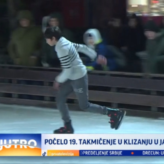 Počelo tradicionalno takmičenje u klizanju u Jagodini: Učesnike čekaju novčane nagrade VIDEO