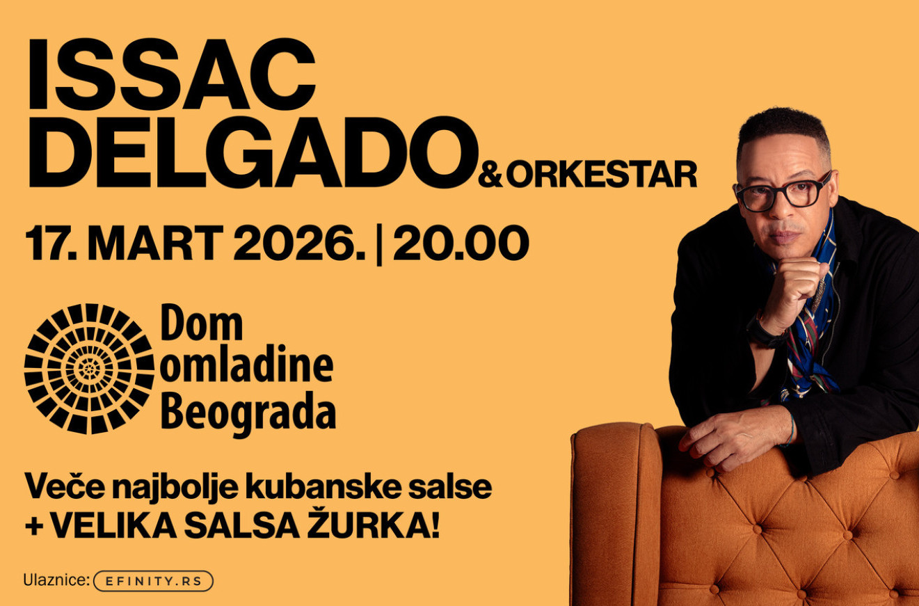 Zvezda kubanske salse premijerno u Beogradu: Issac Delgado 17. marta u Domu omladine