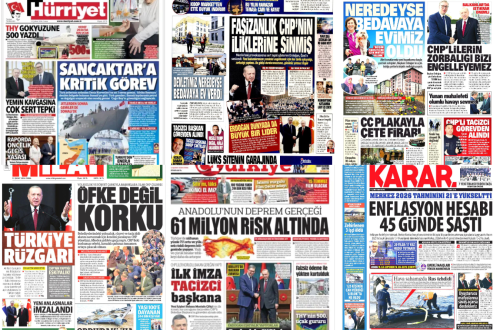 Vučić i Erdogan na svim naslovnim stranama medija u Turskoj: Ogromno interesovanje javnosti FOTO
