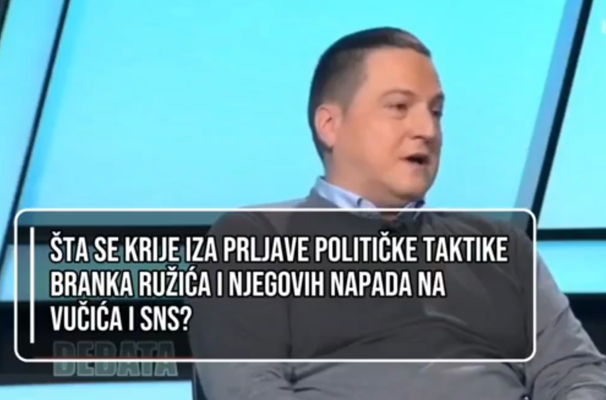 Poznato šta se krije iza Ružićevih napada na Vučića i SNS: Javno priznao da želi sa blokaderima da pravi vlast