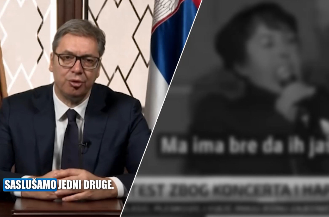 Sve je jasno kad se uporedi: Vučićev mir naspram blokaderske histerije VIDEO