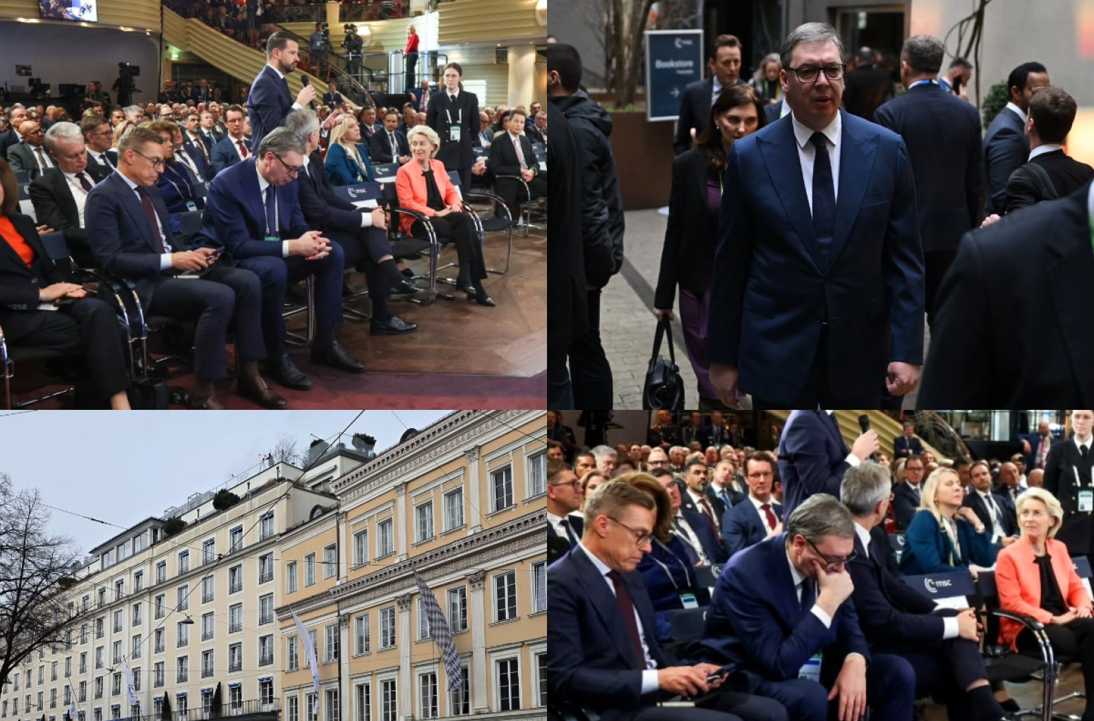 Vučić in Munich: 'Serbia's presence is extremely significant'; More important meetings to follow PHOTO