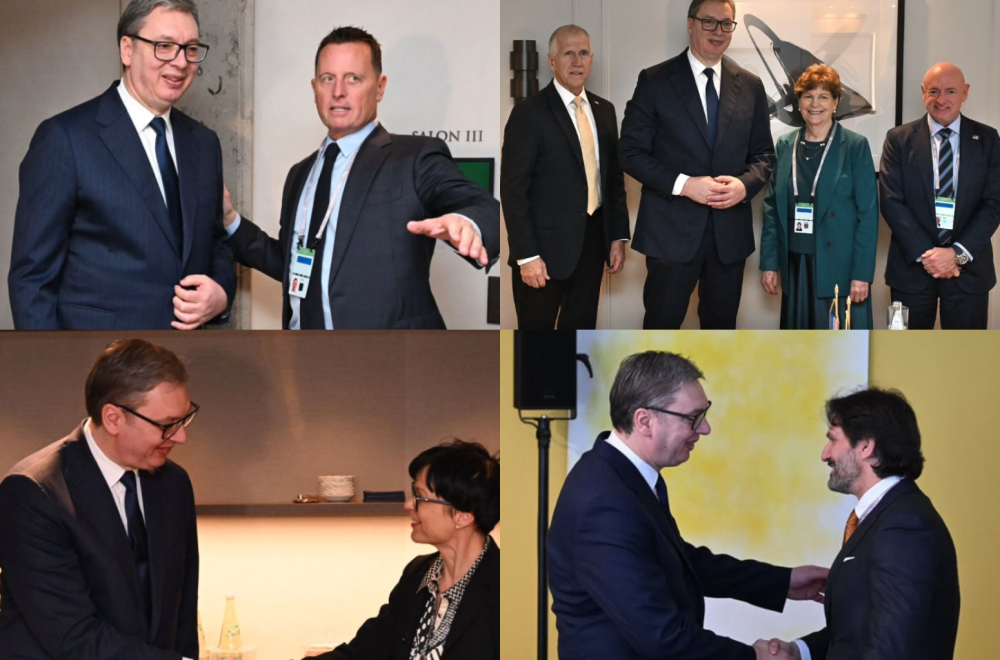 Vučić with Marta Kos, Grenell, Wadephul, Kalinák; Talks with a delegation of U.S. senators PHOTO