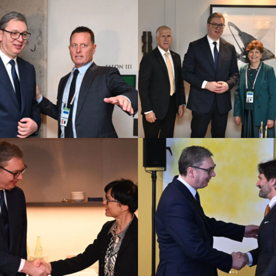 Snažne poruke iz Minhena: Vučić sa Grenelom, Kos, Vadefulom, Kalinakom; Razgovor sa američkim senatorima FOTO