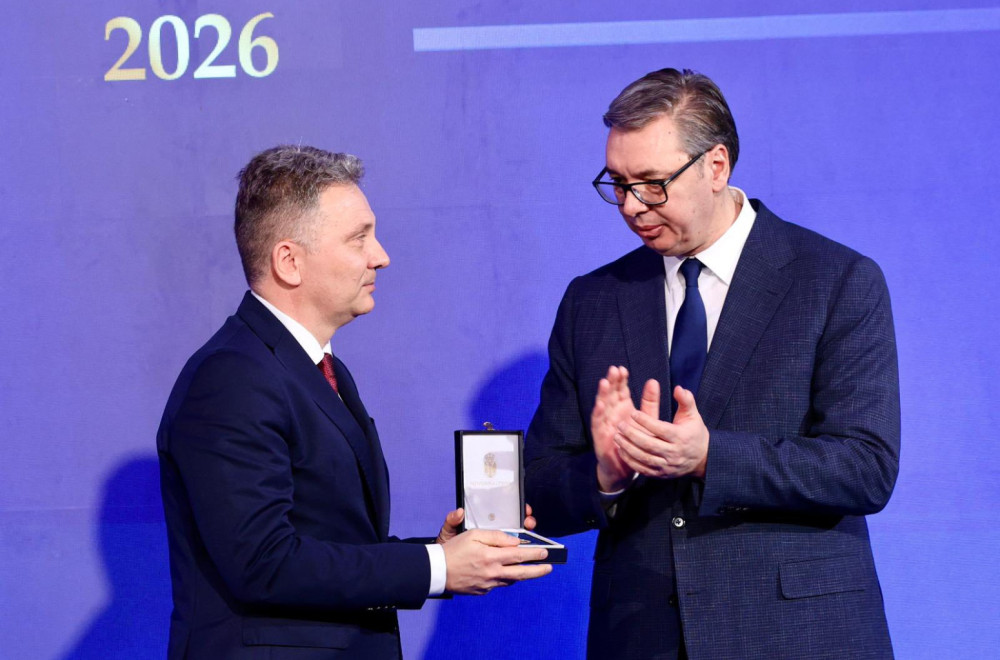 Zlatna medalja za zasluge: Kancelariji za IT i eUpravu uručeno odlikovanje povodom Dana državnosti