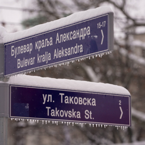 Srbija pod snegom: Novi talas padavina, veje i u Beogradu FOTO/VIDEO