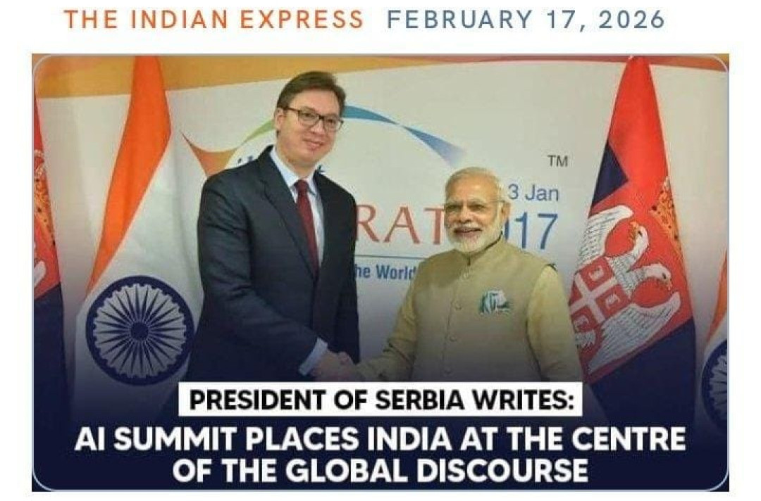 Vučić u poseti Indiji: Očekuju ga susreti sa svetskim zvaničnicima; Modi podelio tekst predsednika Srbije
