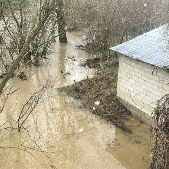 Čačku preti poplava? Reka došla nadomak kuća; Meštani strahuju, nadležni dežuraju 24 sata FOTO