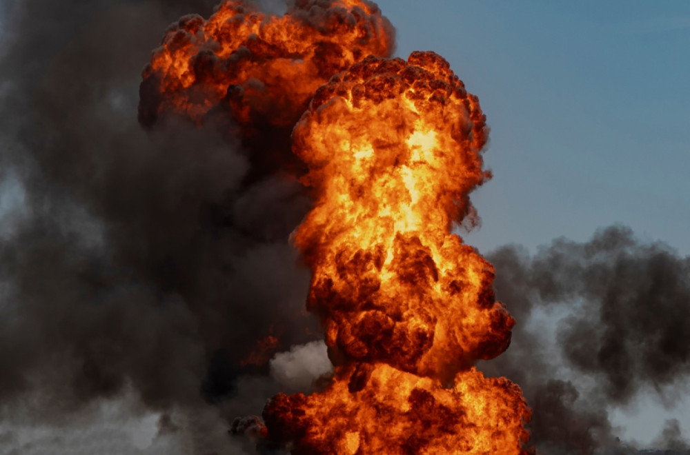 Total destruction; the United States has issued a diplomatic protest