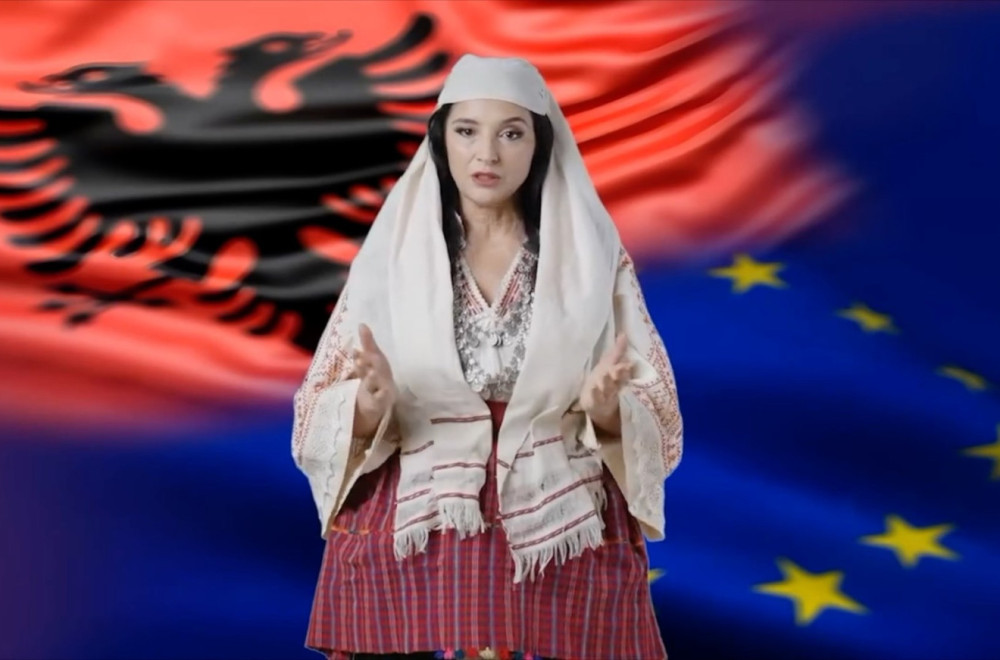 Albanska glumica traži milion evra: Vlada od njenog lika napravila "ministarku bota" VIDEO