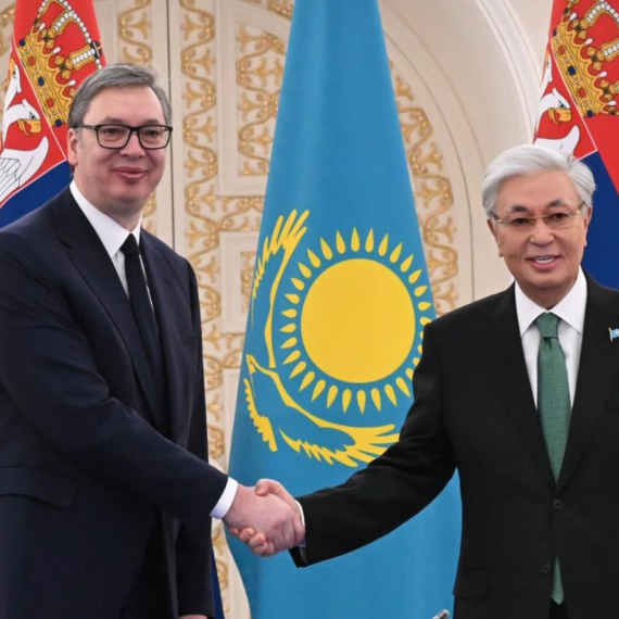 Vučić in Astana; a ceremonial welcome was held in honor of the President of Serbia VIDEO