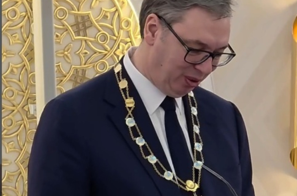 Vučić spoke from Astana: I am honored; I hope I will be able to reciprocate such an honor VIDEO