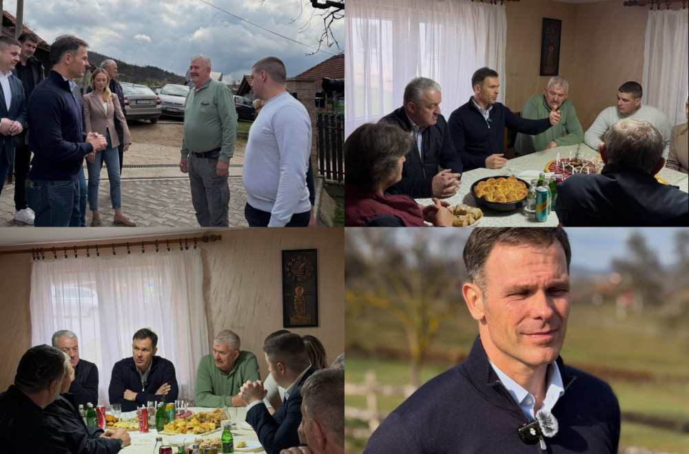 Mali u domaćinstvu Ćebića: "Ljudi zbog kojih znamo zašto radimo"; "Građani su svesni ko se bori za njih" FOTO