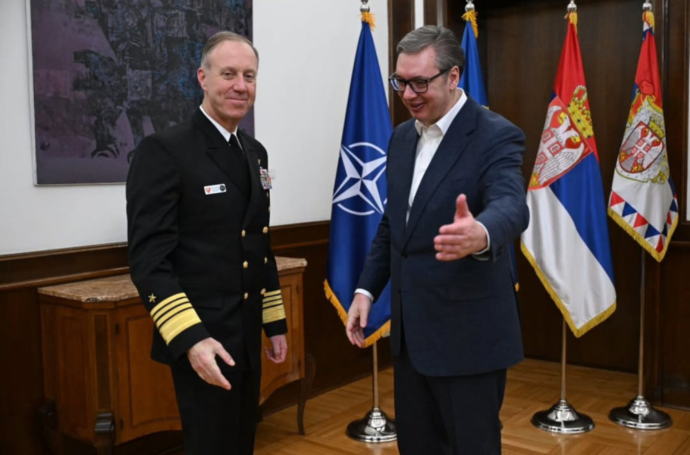Vučić sa Vajkofom razgovarao o jačanju saradnje Srbije i NATO uz očuvanje vojne neutralnosti FOTO