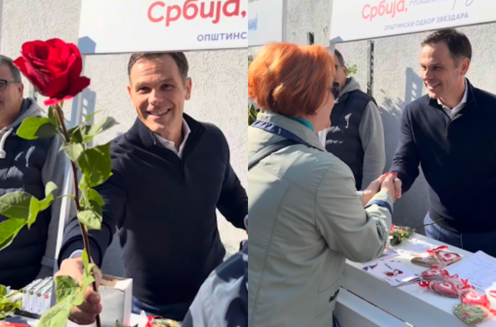 Siniša Mali sa građankama u Mirijevu: "Žene su stub svakog društva"; "Drage dame, srećan 8. mart" FOTO/VIDEO