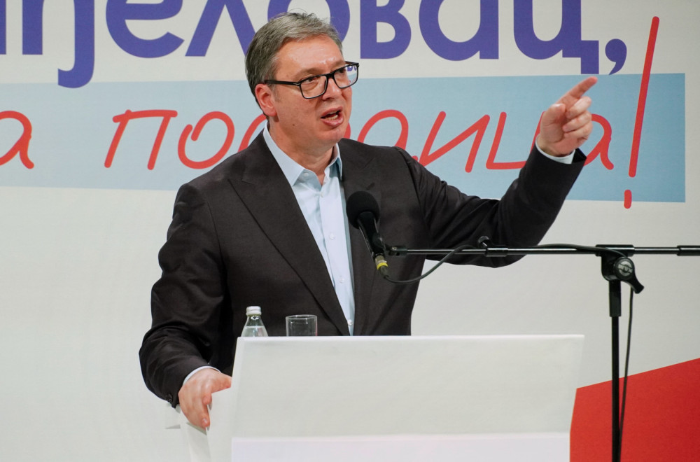 Poruka Plenkoviću; Vučić: "Ne moraš ti da obavestiš NATO, ja ću"; "Ponosan na ono što su srpske ruke zaradile"