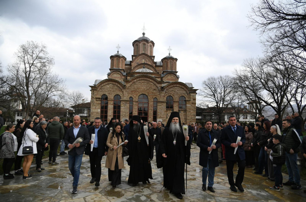 U Gračanici obeležena godišnjica martovskog pogroma nad Srbima na KiM FOTO