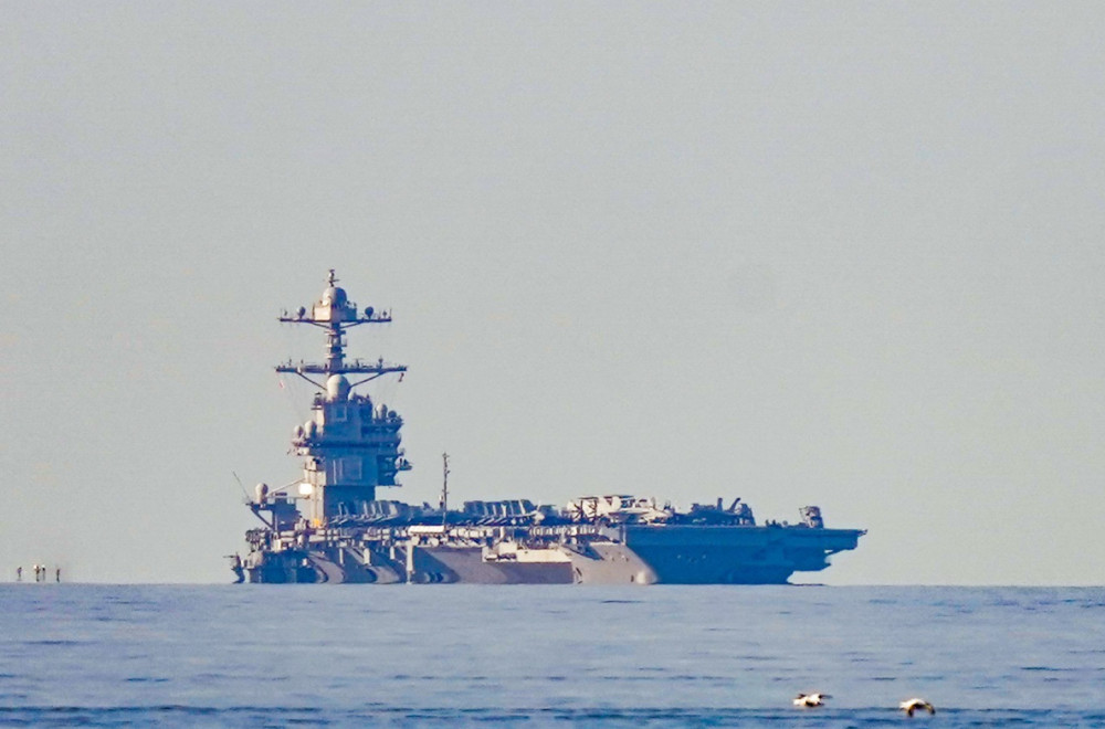 "Ford" stigao u Split jer je oštećen? Oglasili se i Izraelci o najvećem američkom brodu