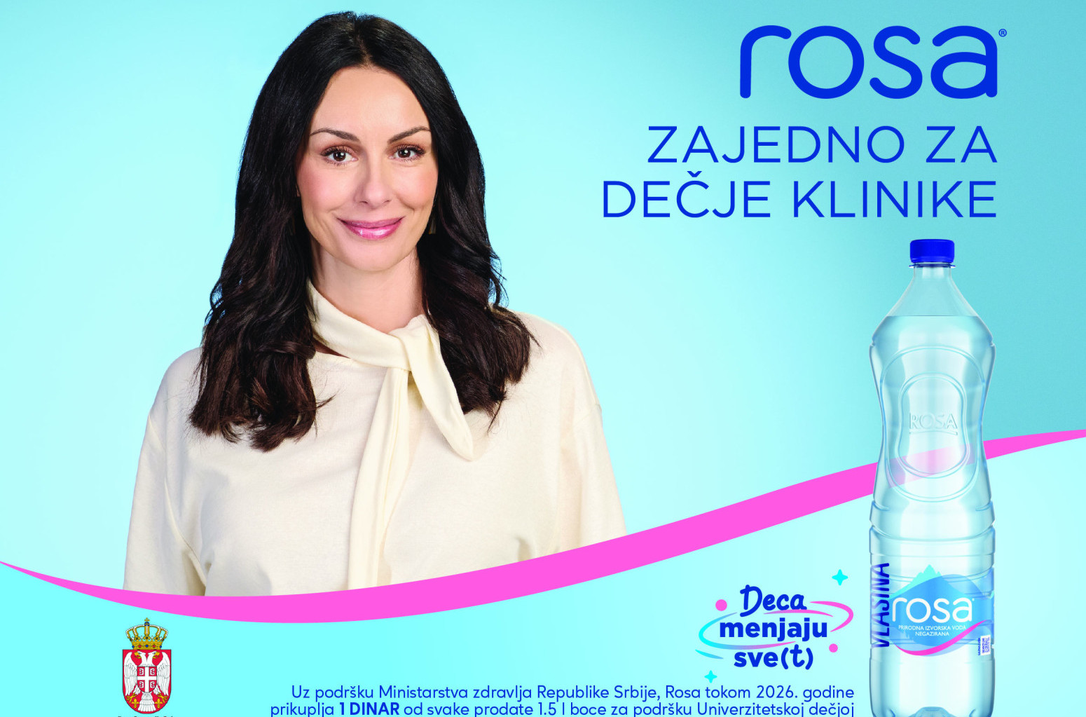 Rosa i Ministarstvo zdravlja potpisali sporazum o podršci dečjim klinikama širom Srbije