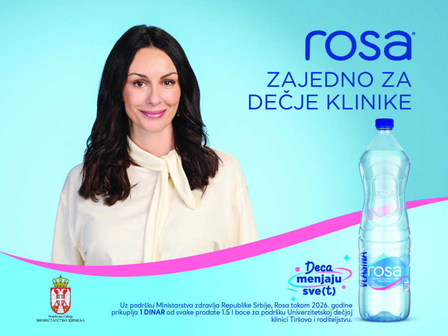 Rosa i Ministarstvo zdravlja potpisali sporazum o podršci dečjim klinikama širom Srbije