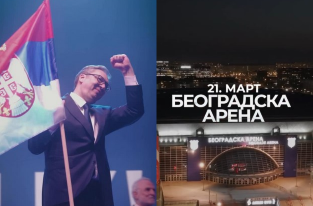 Sutra veliki miting u Beogradu; Vučić pozvao građane: "Za Srbiju! Za našu porodicu!" VIDEO