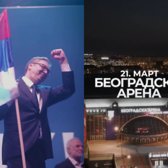 Sutra veliki miting u Beogradu; Vučić pozvao građane: "Za Srbiju! Za našu porodicu!" VIDEO