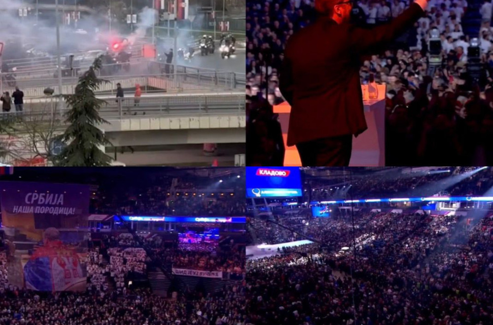 Vučić objavio moćan snimak iz Beogradske arene; "Menjaćemo stvari ujedinjeni i zajedno; Hvala, Srbijo!" VIDEO