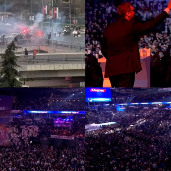 Vučić objavio moćan snimak iz Beogradske arene; "Menjaćemo stvari ujedinjeni i zajedno; Hvala, Srbijo!" VIDEO