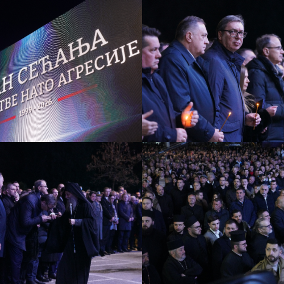 Remembrance Day for the victims of the NATO aggression marked in Vranje; Vučić addresses the gathering PHOTO