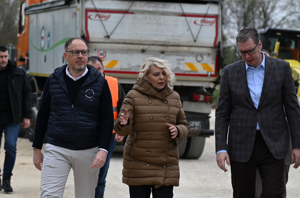 Vučić obišao radove na revitalizaciji puta Kula-Lipar: "Košta više od 2,5 miliona evra" VIDEO