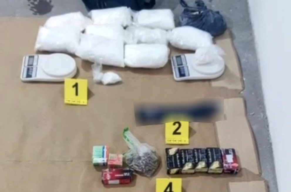 Čitav arsenal: Novosađanin u garaži imao više od 17 kg raznih droga, ali i nagazne mine, pištolje...FOTO