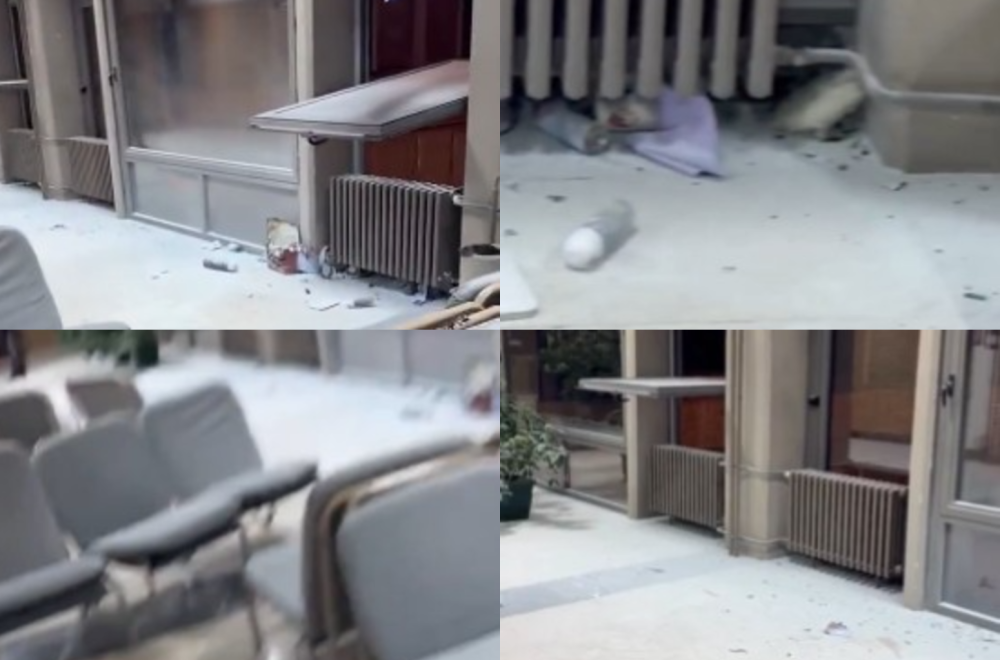 Kako izgledaju prostorije Filozofskog fakulteta nakon smrti devojke: Nošena odeća, dušeci, smeće VIDEO