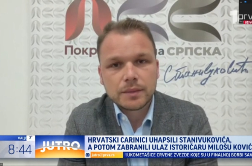 Stanivuković o privođenju na granici: "Hteli su da mi zabrane ulazak na tri godine u Hrvatsku" VIDEO