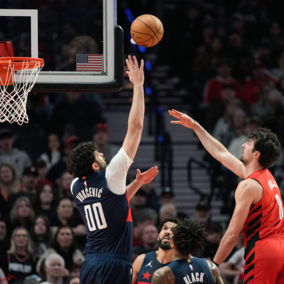 Tristan Vukčević se vratio i zablistao – težak poraz Vizardsa u Portlandu VIDEO