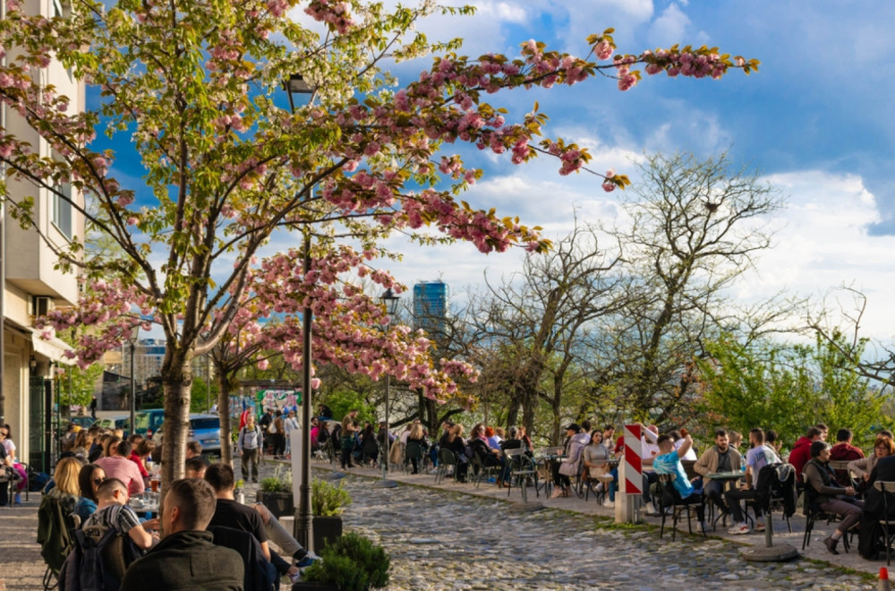 In Serbia today, true spring weather prevails, with temperatures reaching up to 25 degrees Celsius