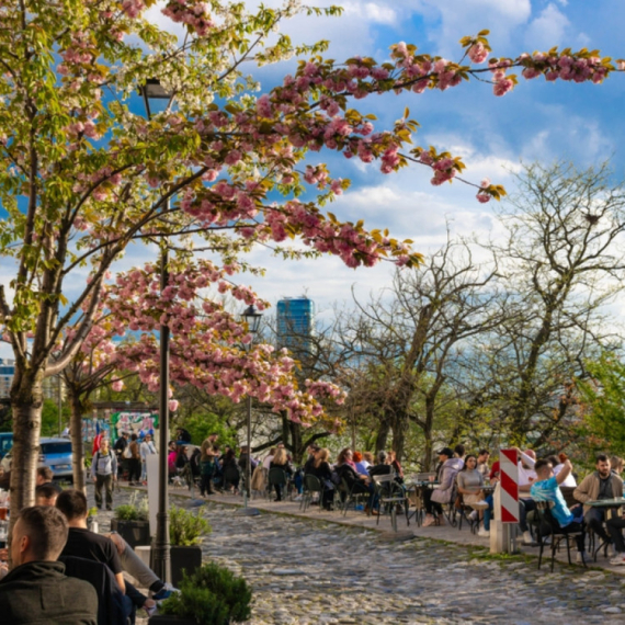 In Serbia today, true spring weather prevails, with temperatures reaching up to 25 degrees Celsius