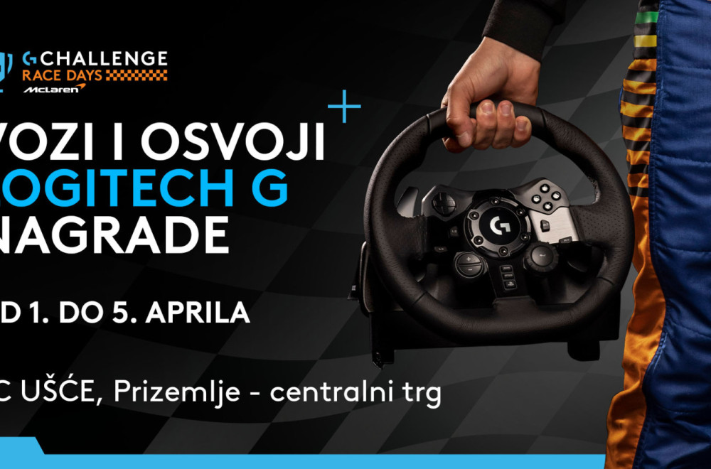 Logitech Race Days je zvanično počeo: Osvoji nagrade i put na F1 GP!