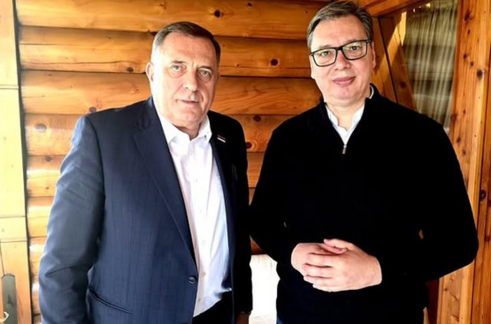 Vučić sa Dodikom: "O pokušaju narušavanja stabilnosti kroz stvaranje vojnog saveza Zagreba, Prištine i Tirane"