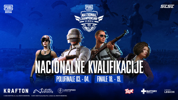 PUBG MOBILE NATIONAL CHAMPIONSHIP: Ovo su finalisti nacionalnih kvalifikacija