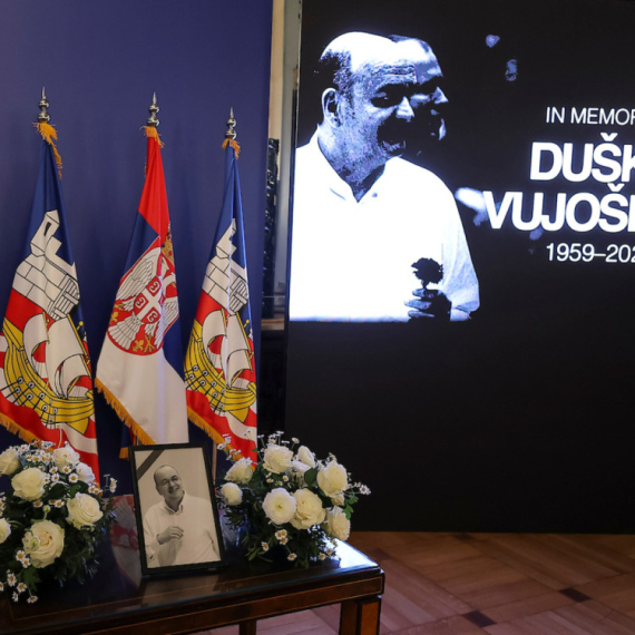 Sports legends at the commemoration for Duško Vujošević