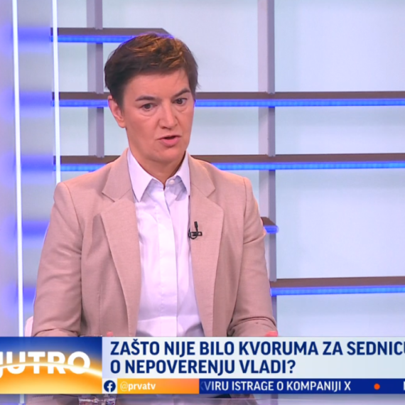 Brnabić: "Opozicija vodi politički performans"; "Vučić je 154 puta pozvao na dijalog, nisu odgovorili" VIDEO
