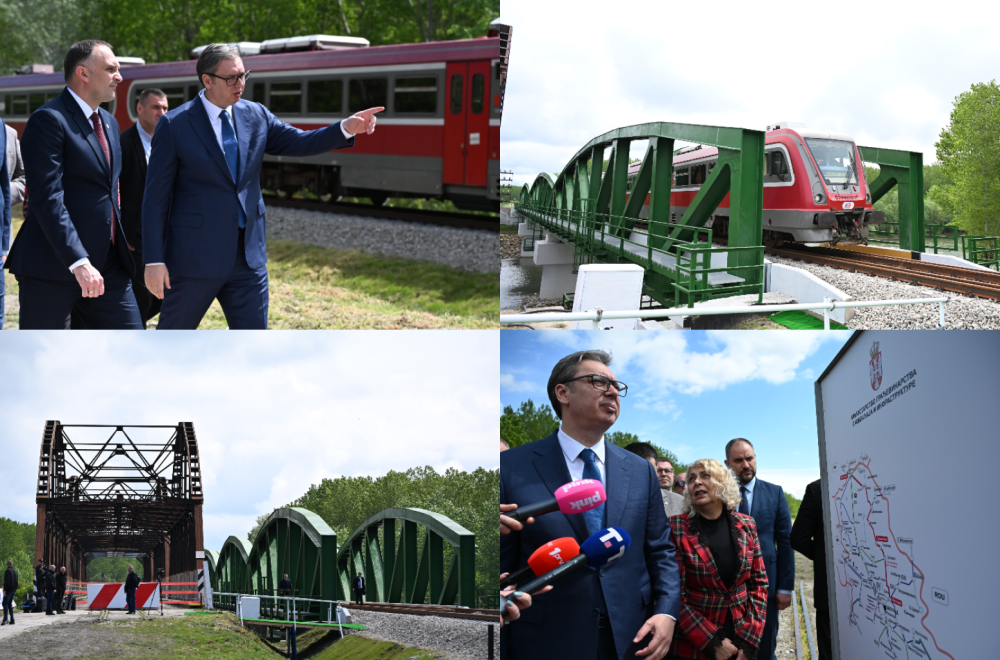 Vučić opened a new bridge over the Tamis: "Our companies independently completed such an important project"