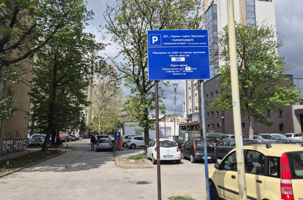 Kragujevčani mogu da odahnu: U gradu prestaje naplata parkiranja