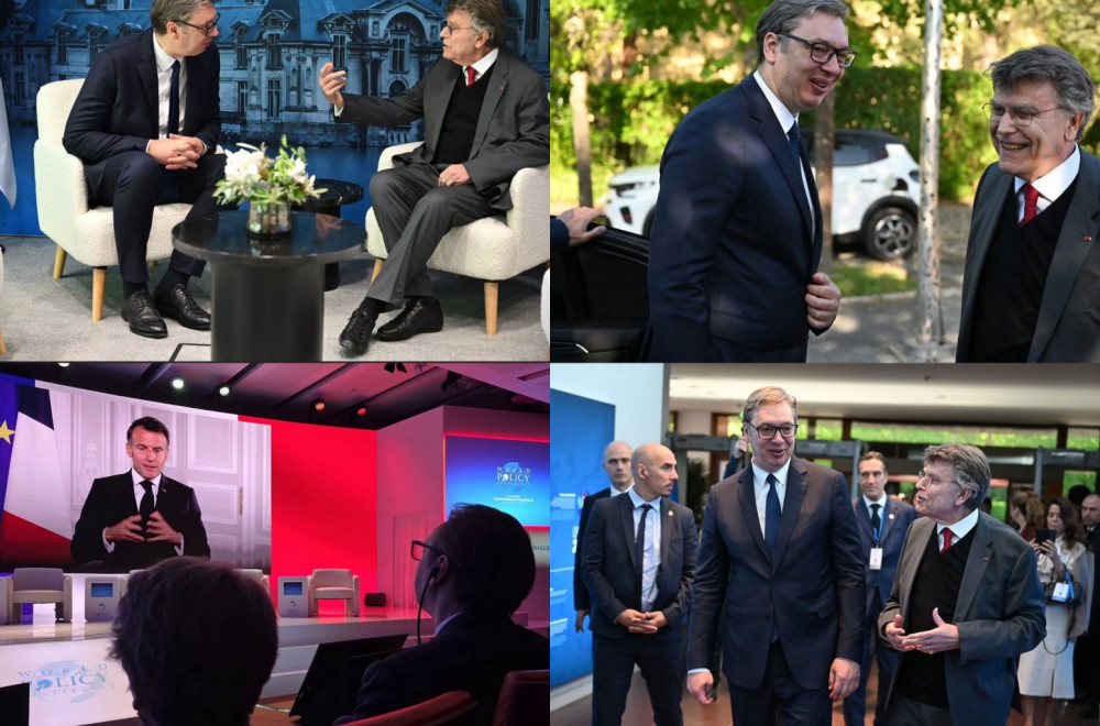Vučić sa Monbrijalom: "Srdačan i sadržajan razgovor"; "Srbija razume ozbiljnost trenutka u kom se svet nalazi"