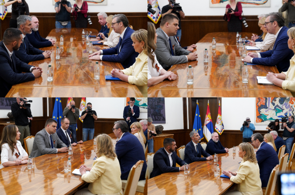 Održane konsultacije – Vučić razgovarao sa predstavnicima SPO i SRS FOTO