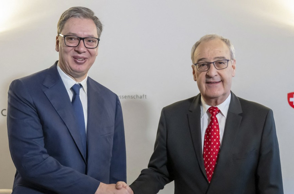 Swiss President on a two-day visit to Serbia; He will be received by Vučić