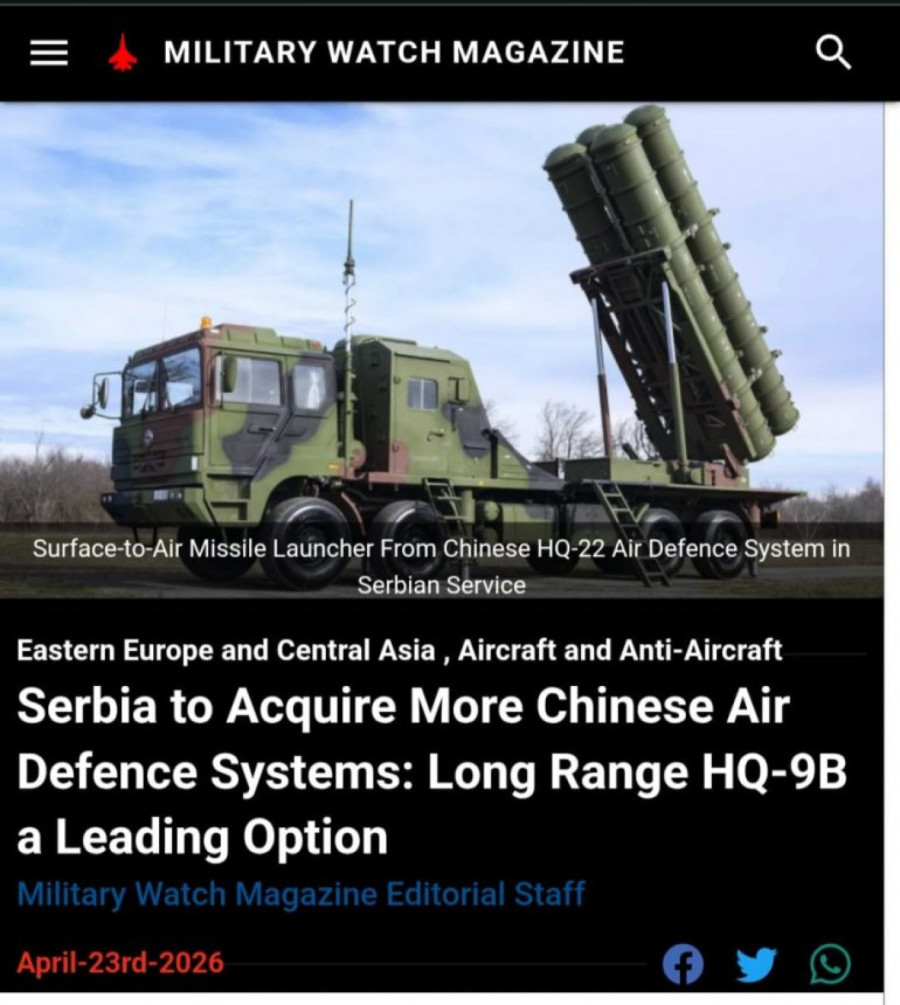 U.S. media: Is Serbia buying a 